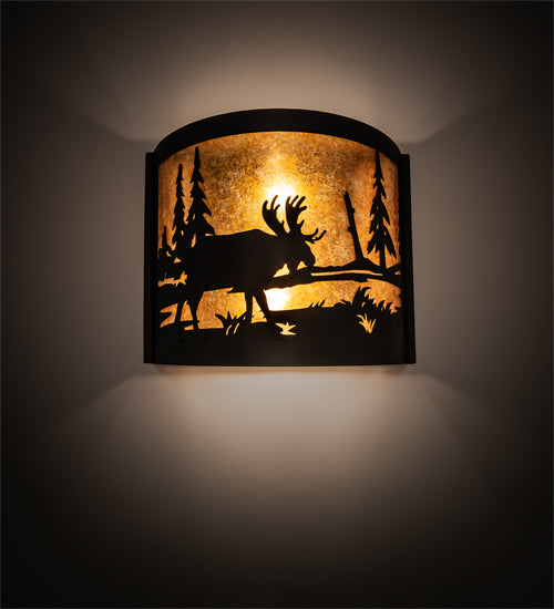 Meyda Tiffany Moose At Lake 203179 Wall Light -