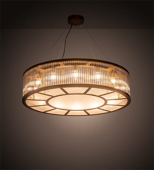 Meyda Tiffany Marquee 204402 Pendant Light - Custom, Brass Tint