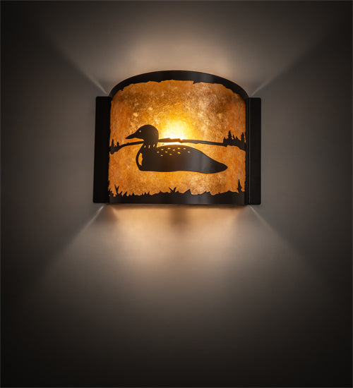 Meyda Tiffany Loon 204456 Wall Light - Timeless Bronze