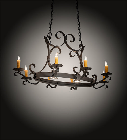 Meyda Tiffany Handforged 204941 Pendant Light - Wrought Iron
