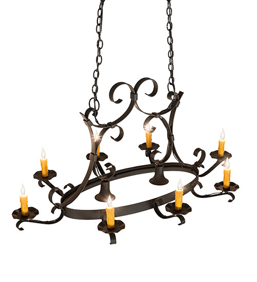 Meyda Tiffany Handforged 204941 Pendant Light - Wrought Iron