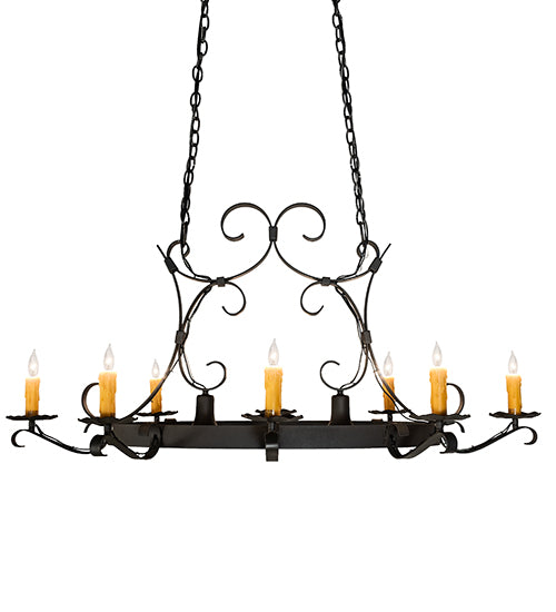 Meyda Tiffany Handforged 204941 Pendant Light - Wrought Iron
