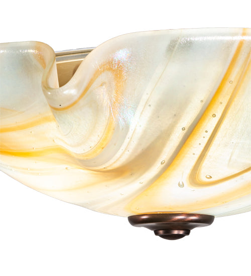 Meyda Tiffany Peach Baroque 205072 Ceiling Light - Antique