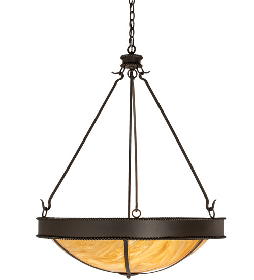 Meyda Tiffany Phoebus 205079 Pendant Light - Wrought Iron