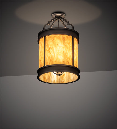 Meyda Tiffany Wyant 205081 Ceiling Light - Wrought Iron