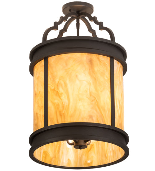 Meyda Tiffany Wyant 205081 Ceiling Light - Wrought Iron