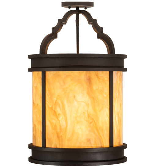 Meyda Tiffany Wyant 205081 Ceiling Light - Wrought Iron
