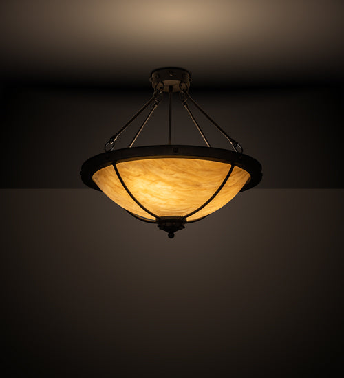 Meyda Tiffany Freya 205083 Ceiling Light - Wrought Iron