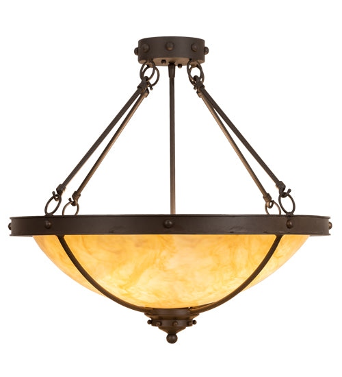 Meyda Tiffany Freya 205083 Ceiling Light - Wrought Iron