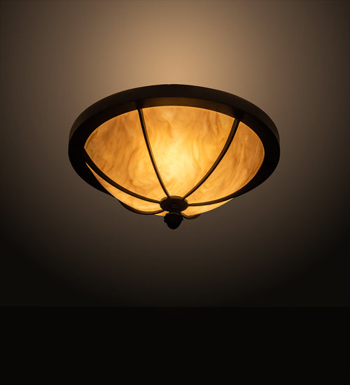 Meyda Tiffany Dominga 205084 Ceiling Light - Wrought Iron