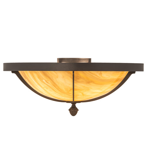 Meyda Tiffany Dominga 205085 Ceiling Light - Wrought Iron