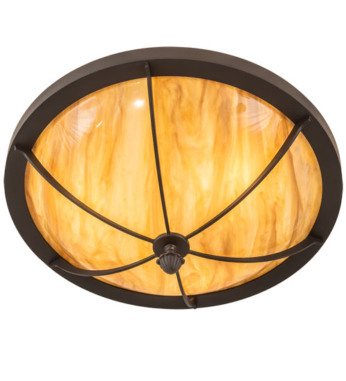 Meyda Tiffany Dominga 205085 Ceiling Light - Wrought Iron