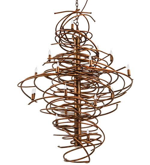 Meyda Tiffany Cyclone 205191 Chandelier Light - Bronze