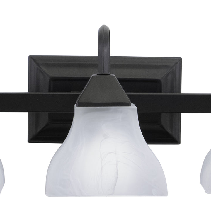 Vaxcel Cardiff VL26303OBB Bath Vanity Light 25 in. wide - Oil Burnished Bronze