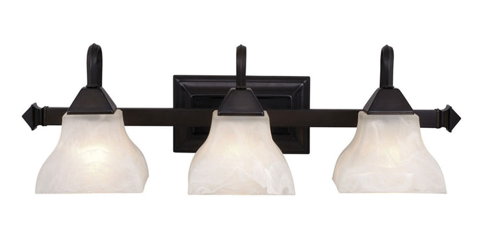 Vaxcel Cardiff VL26303OBB Bath Vanity Light 25 in. wide - Oil Burnished Bronze