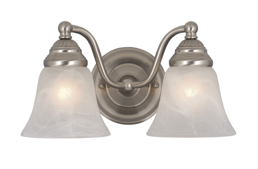 Vaxcel Standford VL35122BN Bath Vanity Light 13 in. wide - Brushed Nickel