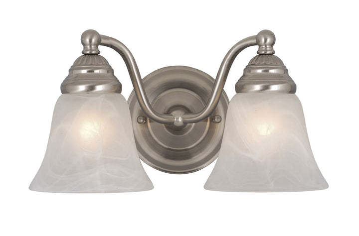 Vaxcel Standford VL35122BN Bath Vanity Light 13 in. wide - Brushed Nickel