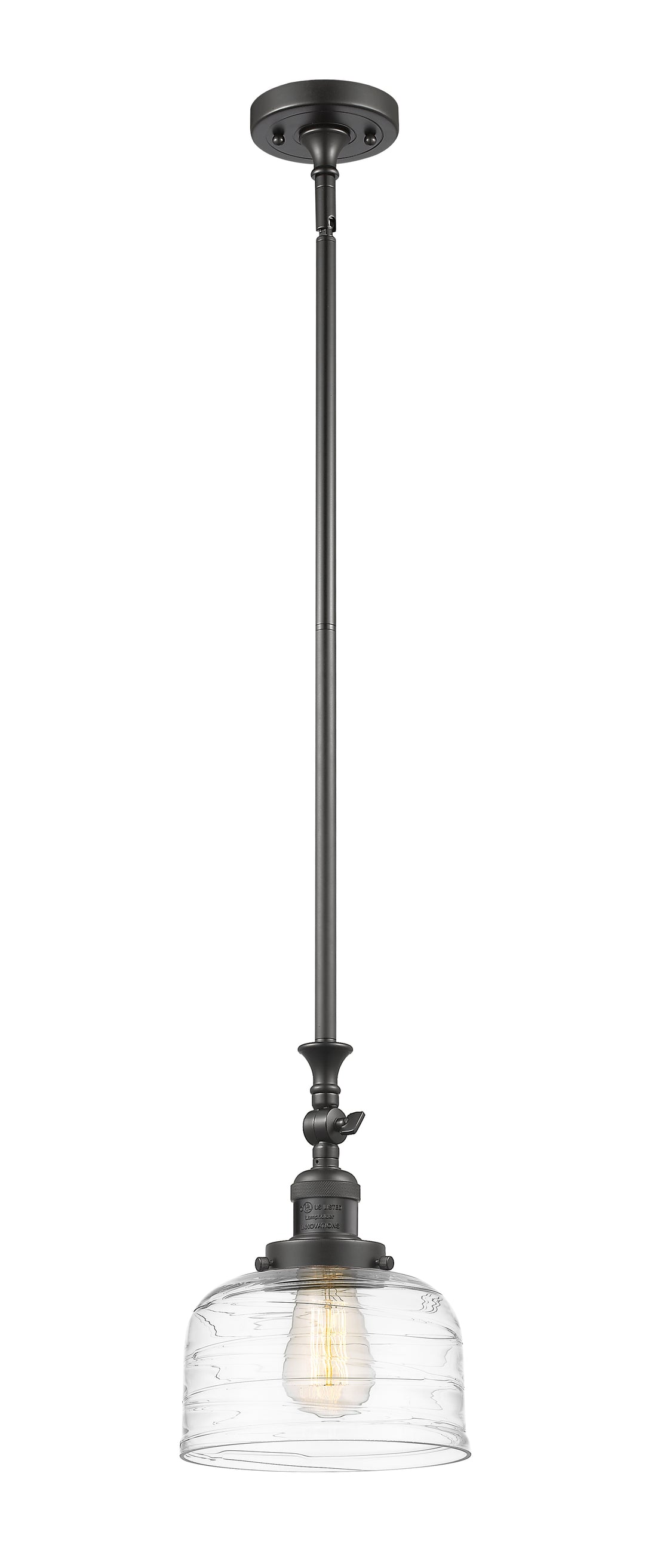Innovations Franklin Restoration 206-OB-G713 Pendant Light - Oil Rubbed Bronze