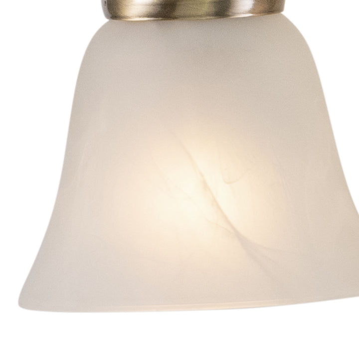 Vaxcel Standford VL35124A Bath Vanity Light 26 in. wide - Antique Brass