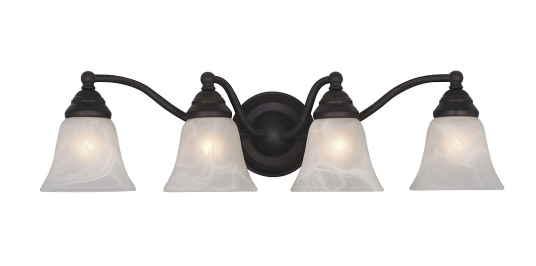 Vaxcel Standford VL35124OBB Bath Vanity Light 26 in. wide - Oil Burnished Bronze
