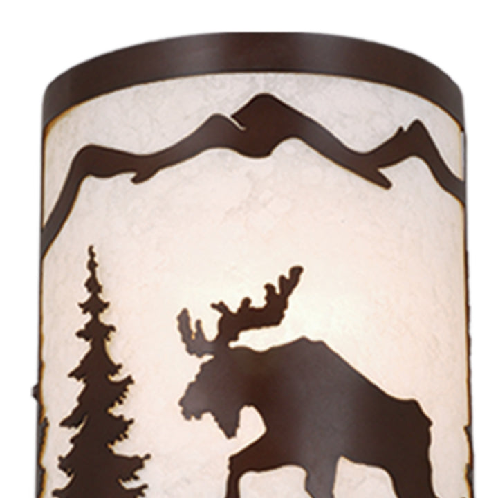 Vaxcel Yellowstone WS55608BBZ Wall Light - Burnished Bronze