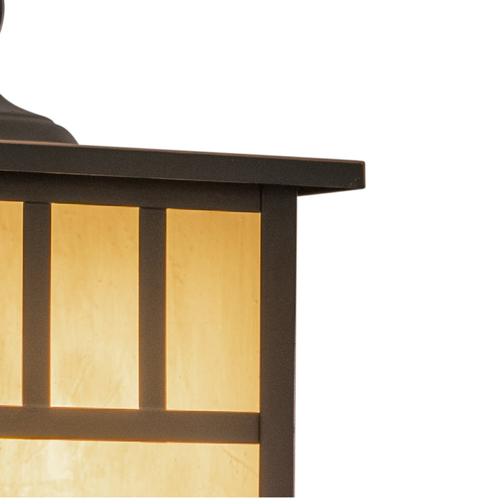 Vaxcel Lighting OD37276BBZ Mission One Light Outdoor Pendant Outdoor Bronze / Dark