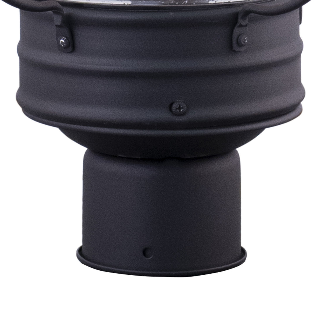 Vaxcel Lighting OP21835TB Chatham One Light Outdoor Post Mount Outdoor Black