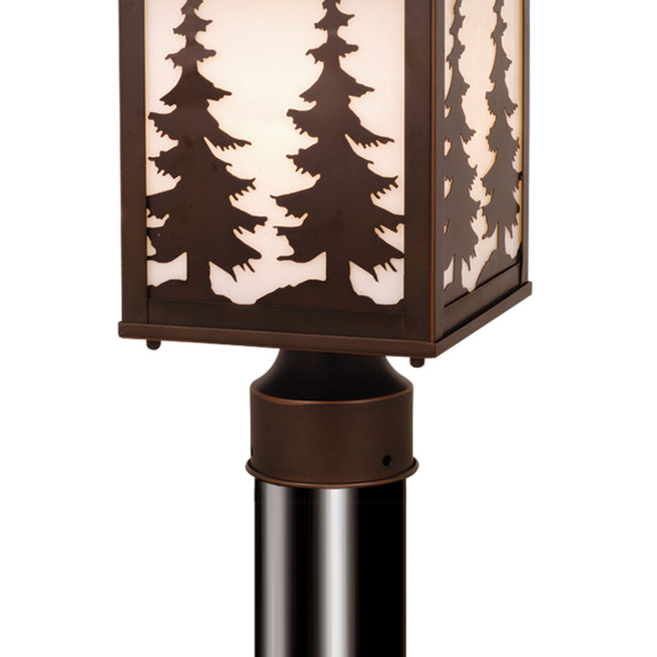 Vaxcel Lighting OP33485BBZ Yosemite One Light Outdoor Post Mount Outdoor Bronze / Dark