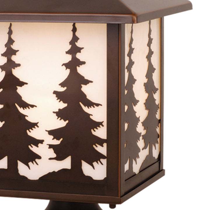 Vaxcel Lighting OP33485BBZ Yosemite One Light Outdoor Post Mount Outdoor Bronze / Dark