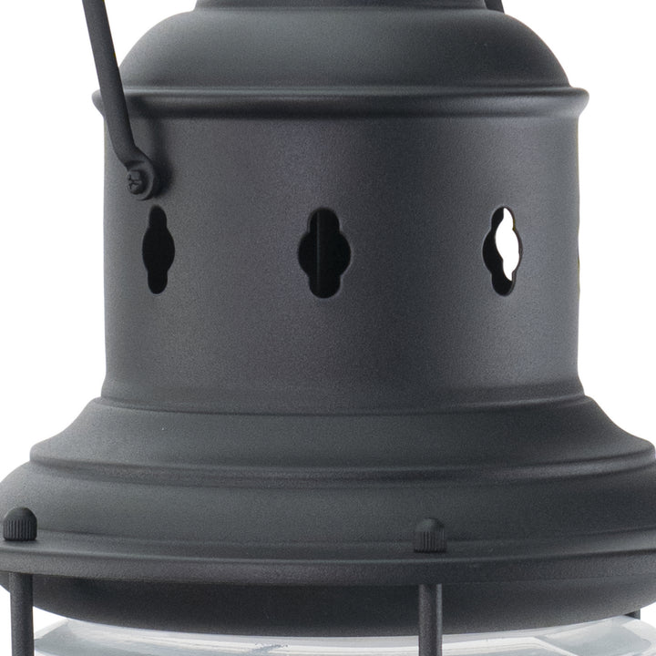 Vaxcel Lighting OP37005TB Hyannis One Light Outdoor Post Mount Outdoor Black