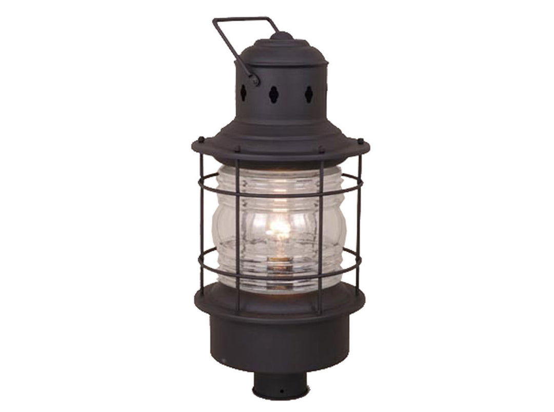 Vaxcel Lighting OP37005TB Hyannis One Light Outdoor Post Mount Outdoor Black