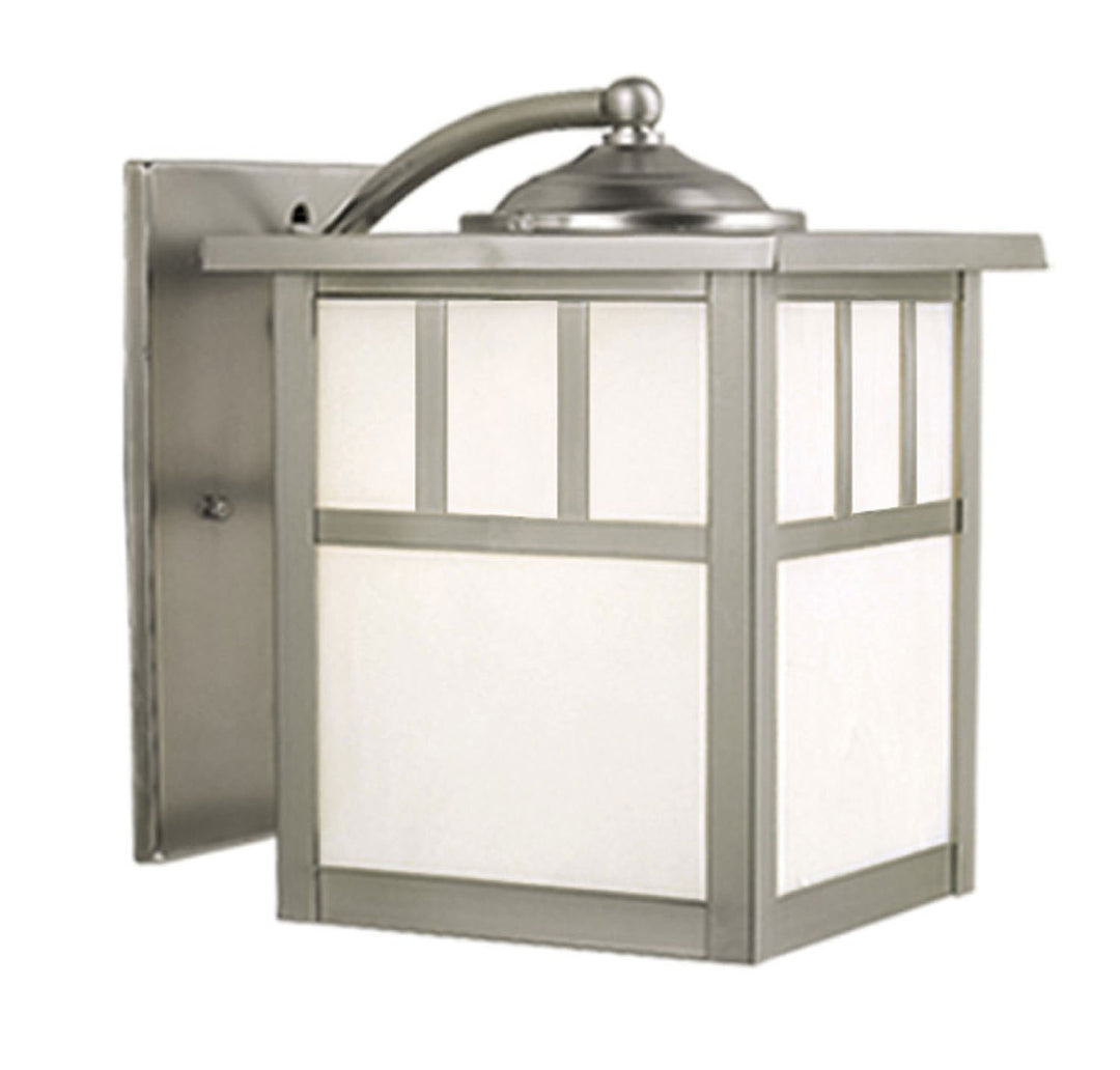 Vaxcel Lighting OW14673ST Mission One Light Outdoor Wall Mount Outdoor Pewter, Nickel, Silver