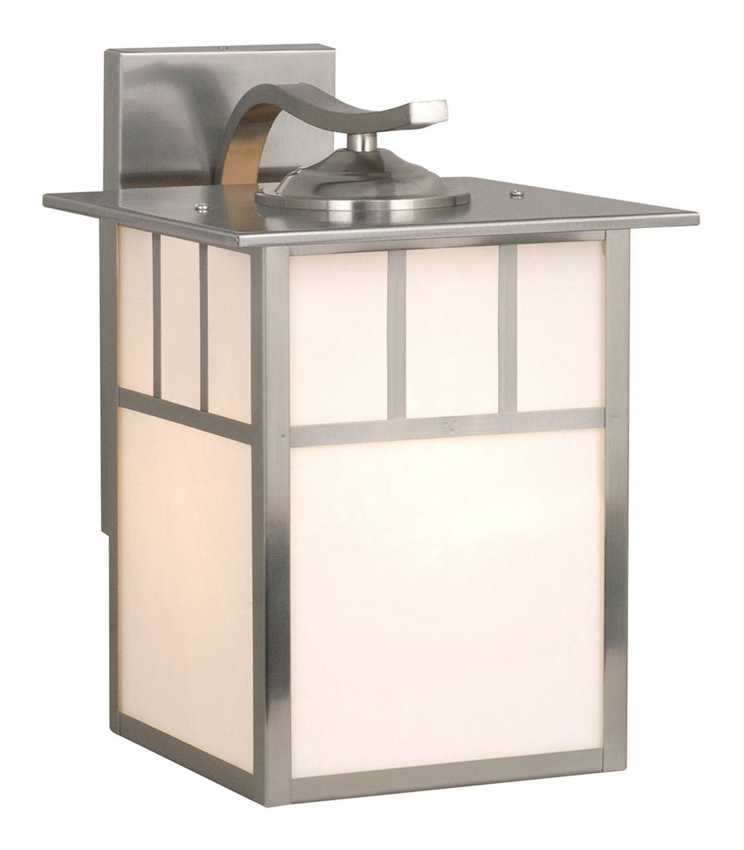 Vaxcel Lighting OW14693ST Mission One Light Outdoor Wall Mount Outdoor Pewter, Nickel, Silver