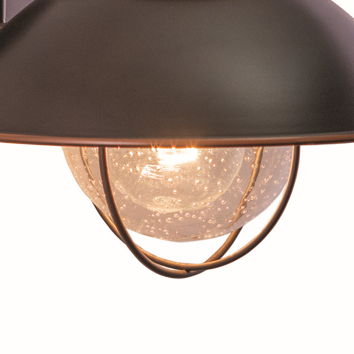 Vaxcel Lighting OW21581BBZ Harwich One Light Outdoor Wall Mount Outdoor Bronze / Dark