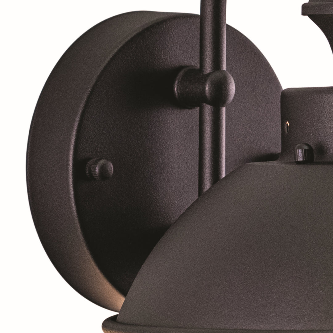 Vaxcel Lighting OW21581TB Harwich One Light Outdoor Wall Mount Outdoor Black