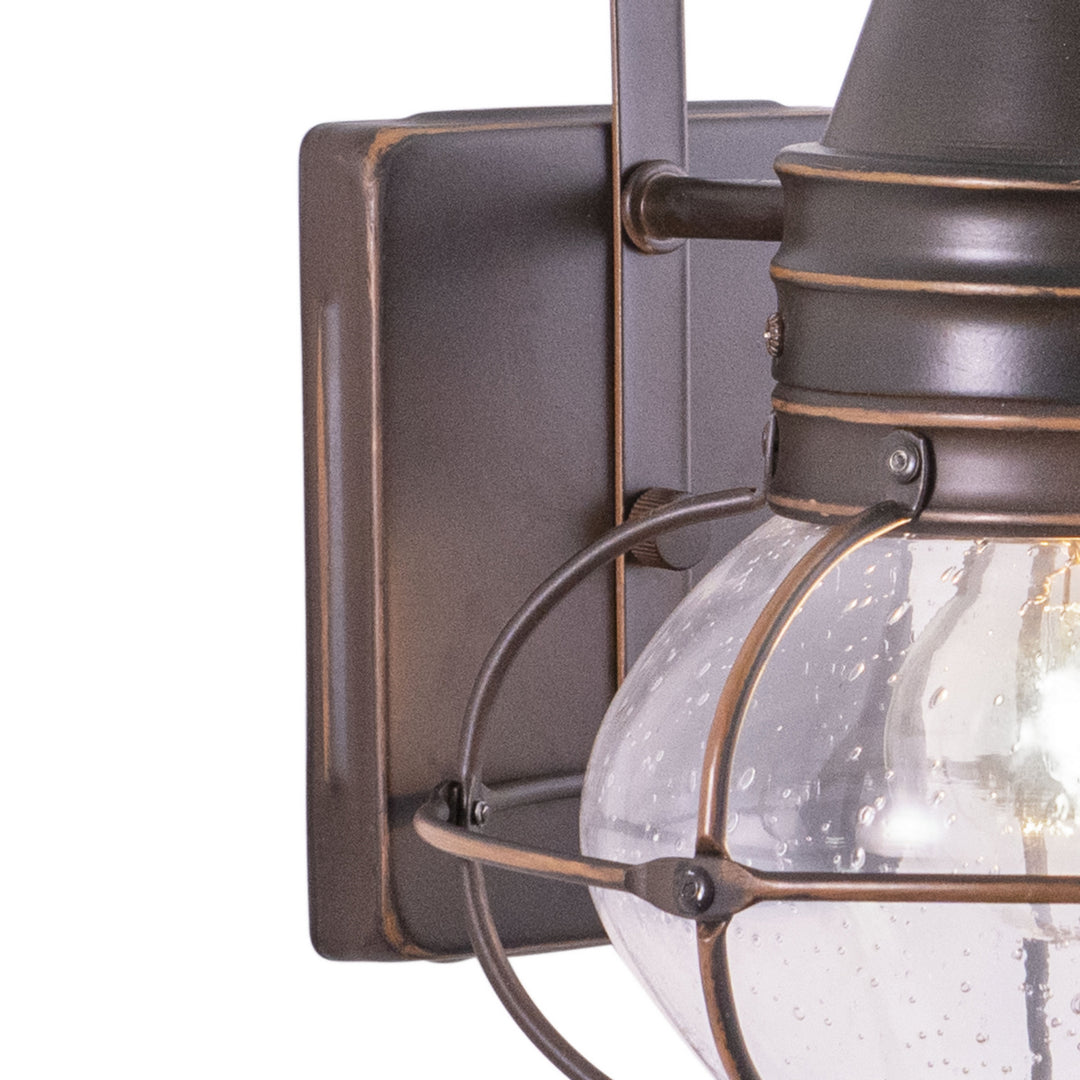 Vaxcel Lighting OW21881BBZ Chatham One Light Outdoor Wall Mount Outdoor Bronze / Dark