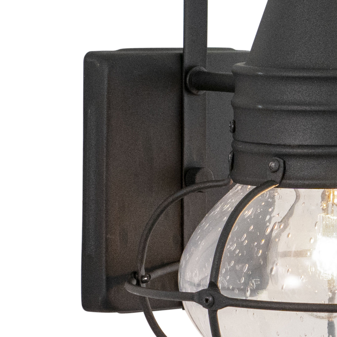 Vaxcel Lighting OW21881TB Chatham One Light Outdoor Wall Mount Outdoor Black