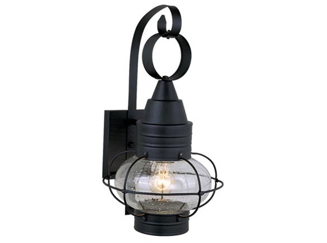 Vaxcel Lighting OW21881TB Chatham One Light Outdoor Wall Mount Outdoor Black