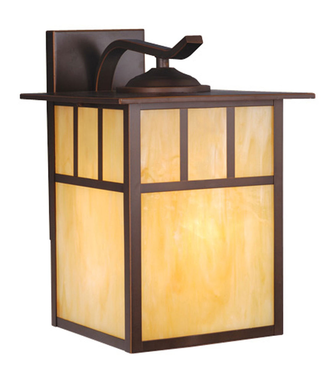 Vaxcel Lighting OW37293BBZ Mission One Light Outdoor Wall Mount Outdoor Bronze / Dark