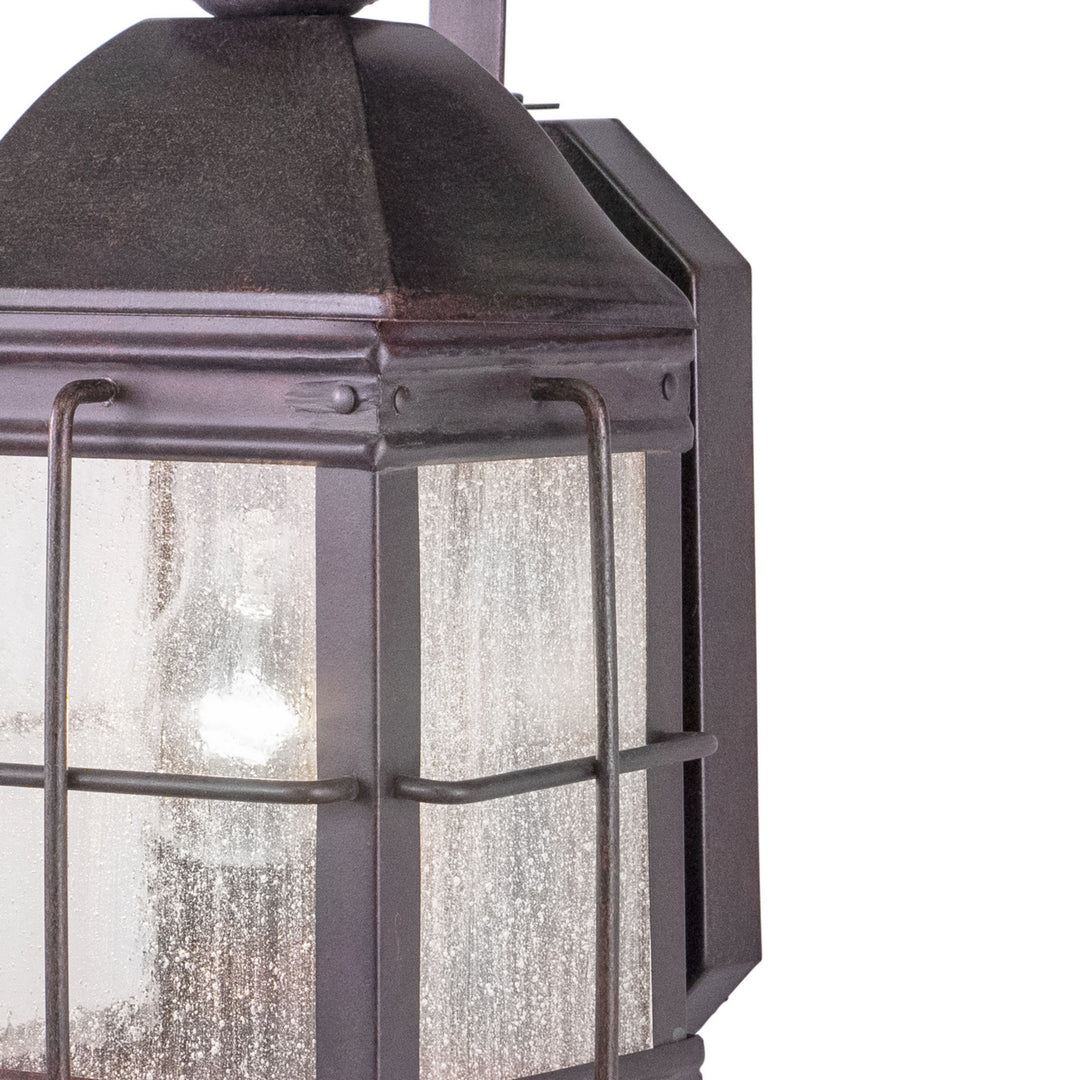 Vaxcel Lighting OW39573RBZ Revere One Light Outdoor Wall Mount Outdoor Bronze / Dark