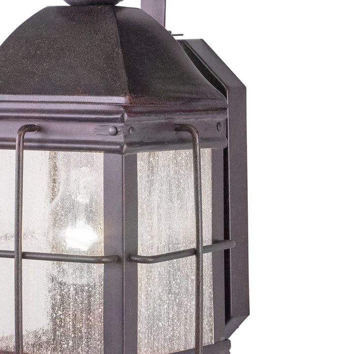 Vaxcel Lighting OW39573RBZ Revere One Light Outdoor Wall Mount Outdoor Bronze / Dark