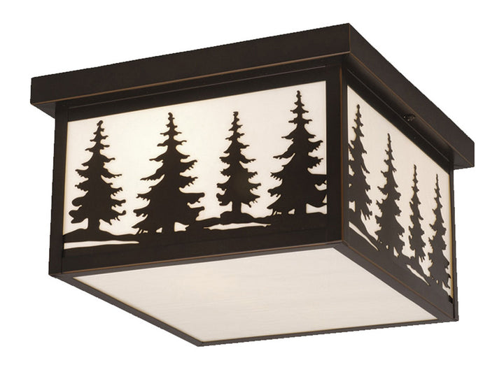 Vaxcel Lighting OF33412BBZ Yosemite Two Light Outdoor Flush Mount Outdoor Bronze / Dark