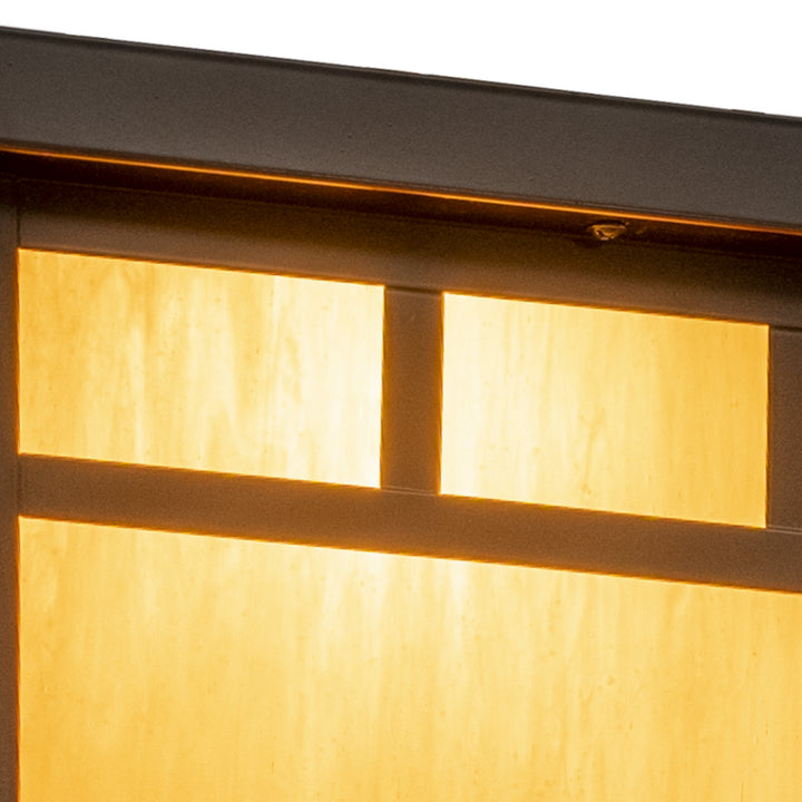 Vaxcel Lighting OF37211BBZ Mission Two Light Outdoor Flush Mount Outdoor Bronze / Dark