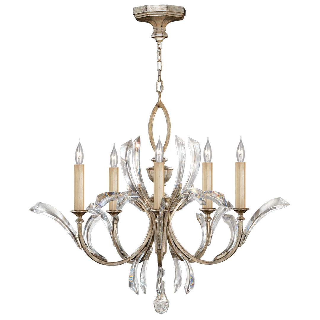 Fine Art Beveled Arcs 702240ST Chandelier Light - Silver