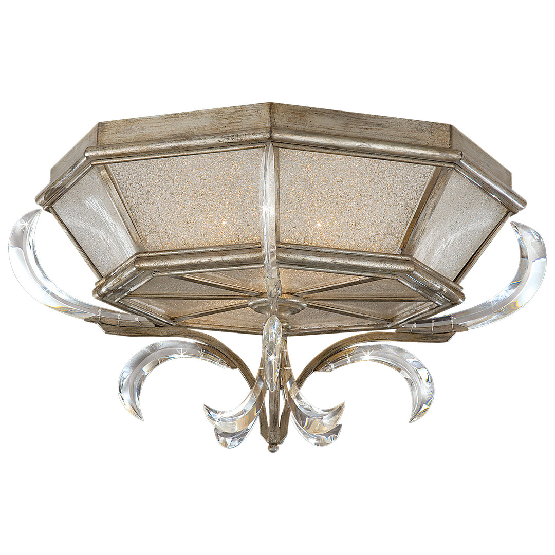 Fine Art Beveled Arcs 704240ST Ceiling Light - Silver