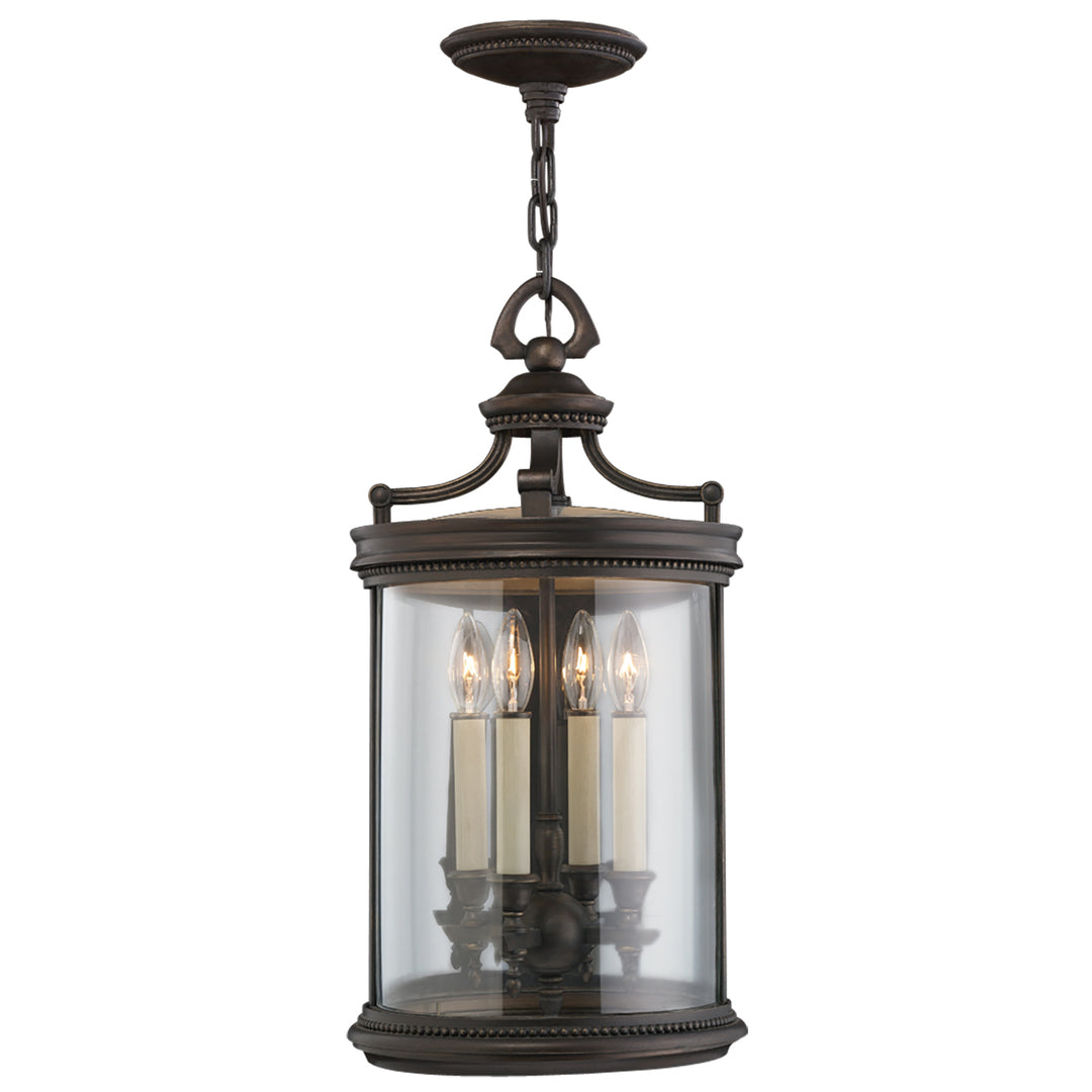 Fine Art Lighting 538282ST Louvre Four Light Outdoor Lantern Outdoor Bronze / Dark