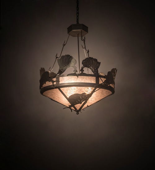 Meyda Tiffany Catch Of The Day 20875 Pendant Light - Steel