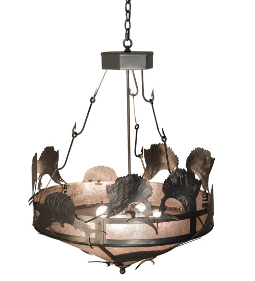 Meyda Tiffany Catch Of The Day 20875 Pendant Light - Steel