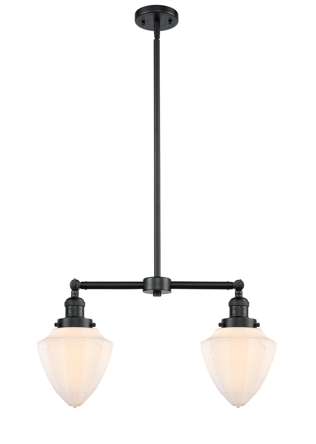 Innovations Franklin Restoration 209-OB-G661-7 Chandelier Light - Oil Rubbed Bronze