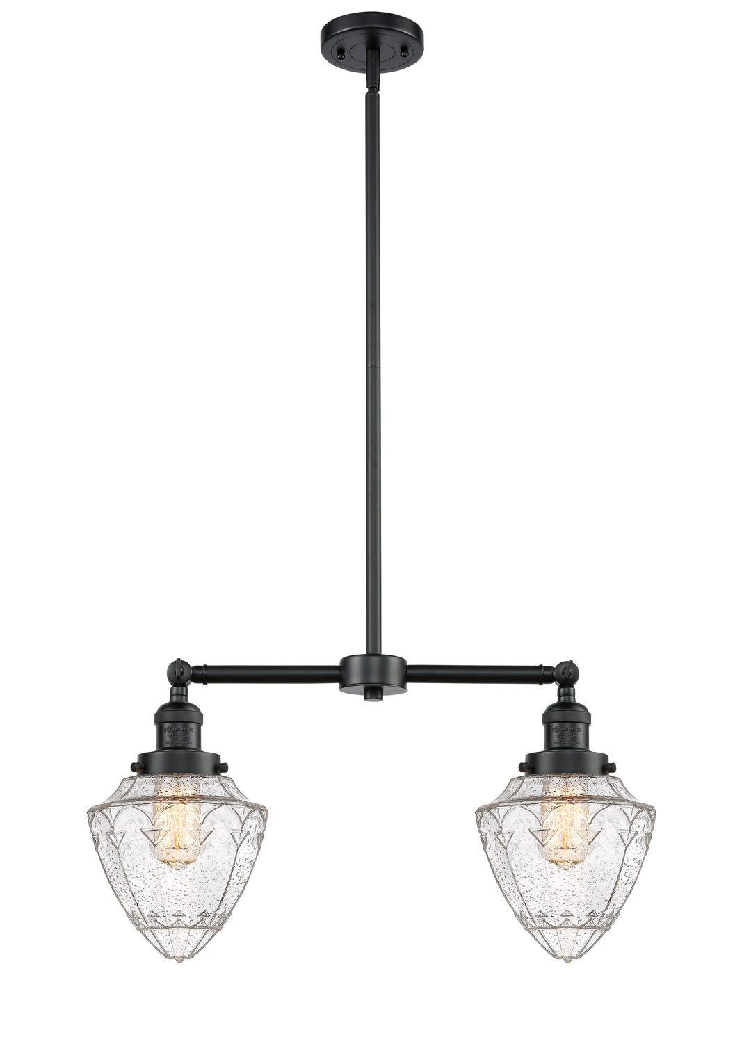 Innovations Franklin Restoration 209-OB-G664-7 Chandelier Light - Oil Rubbed Bronze
